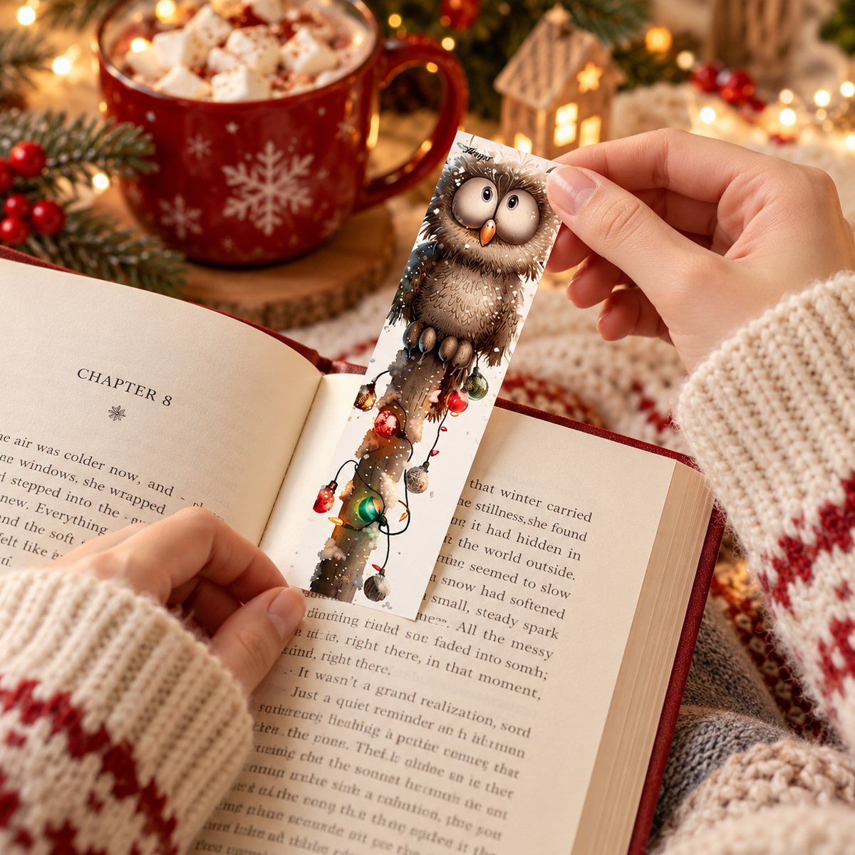 32PCS Christmas Animal Bookmarks
