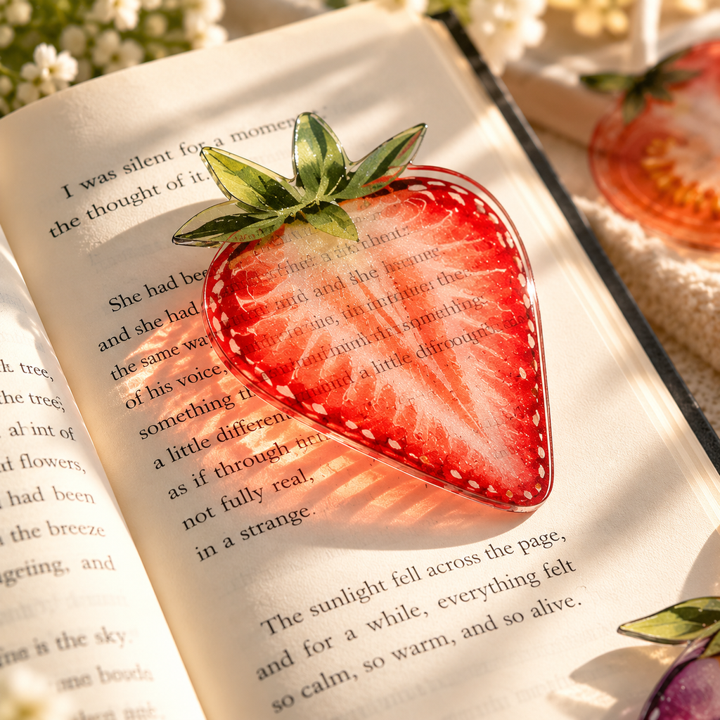 Transparent Acrylic Reading Bookmarks