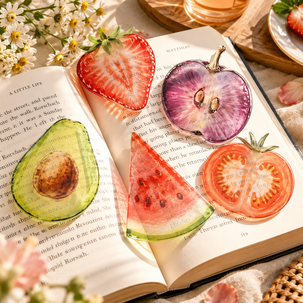 Transparent Acrylic Reading Bookmarks